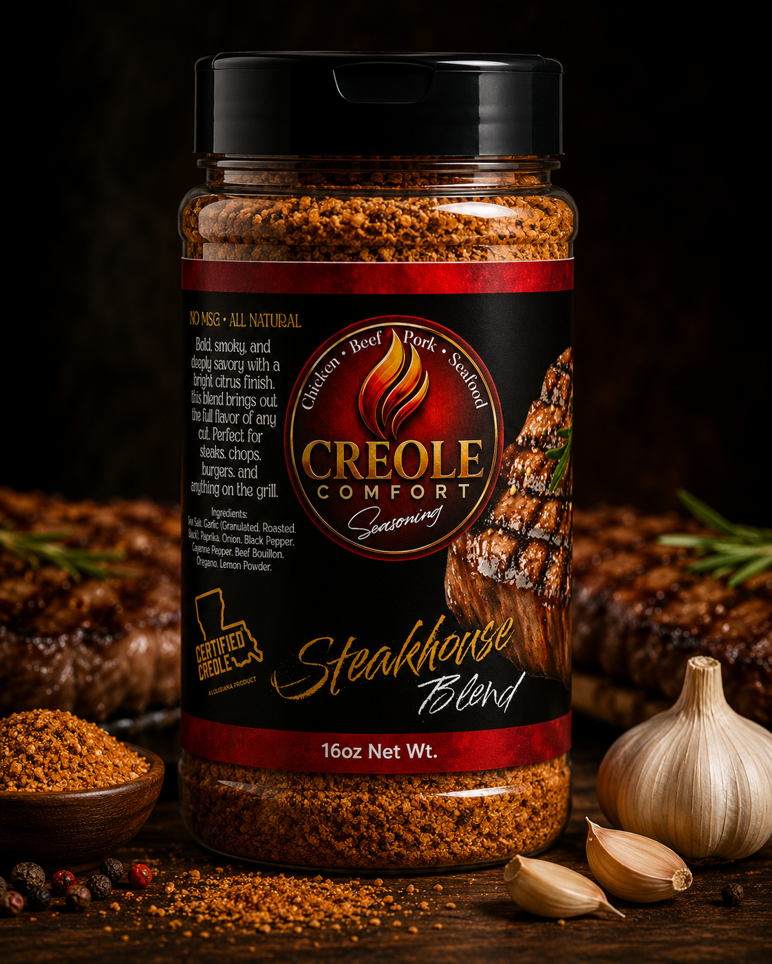 Creole Comfort Steakhouse Blend
